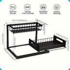 2-Tier Pull-Out Under Sink Organizer