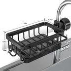 Faucet-Mounted Sink Organizer