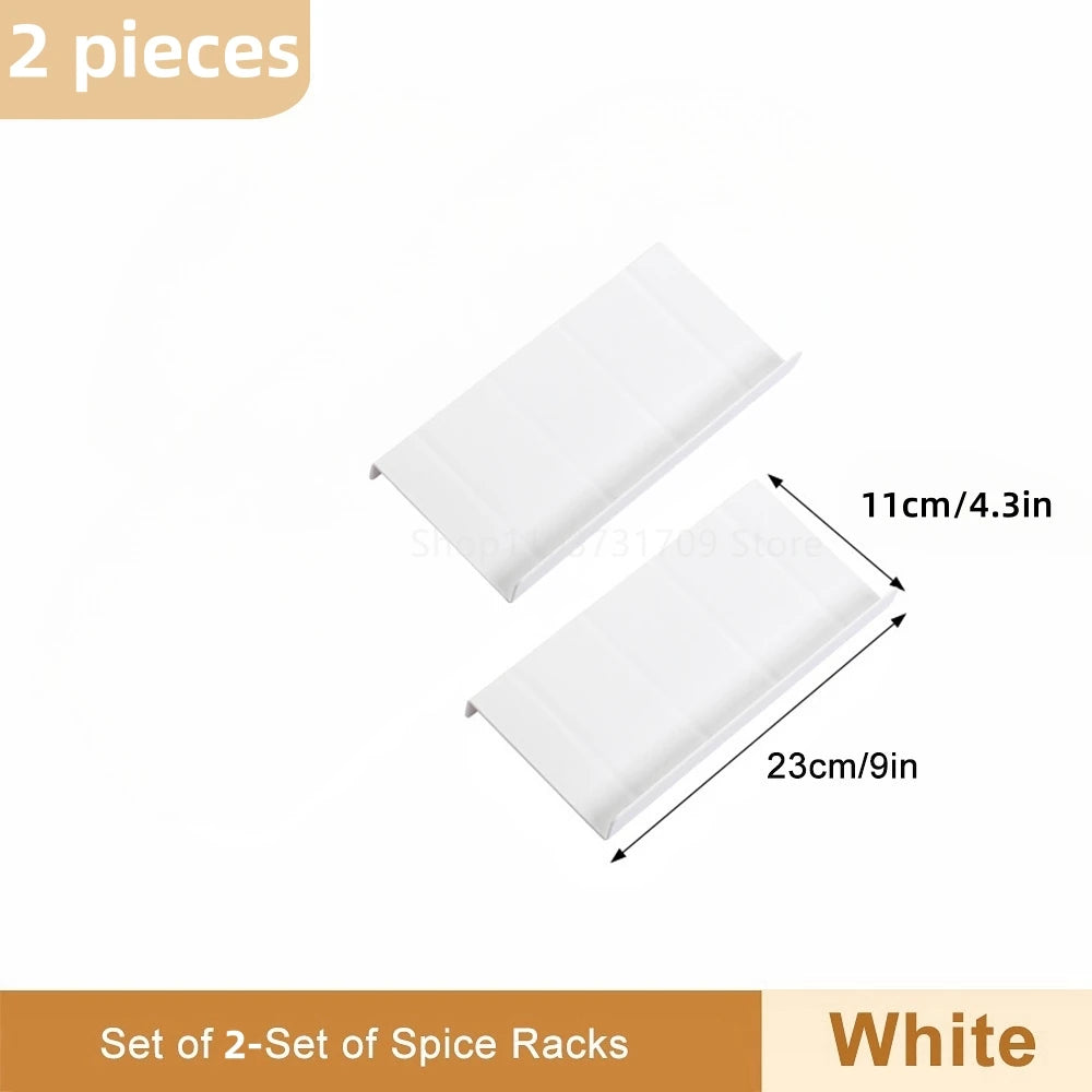 4-Tier Adjustable Spice Drawer Organizer