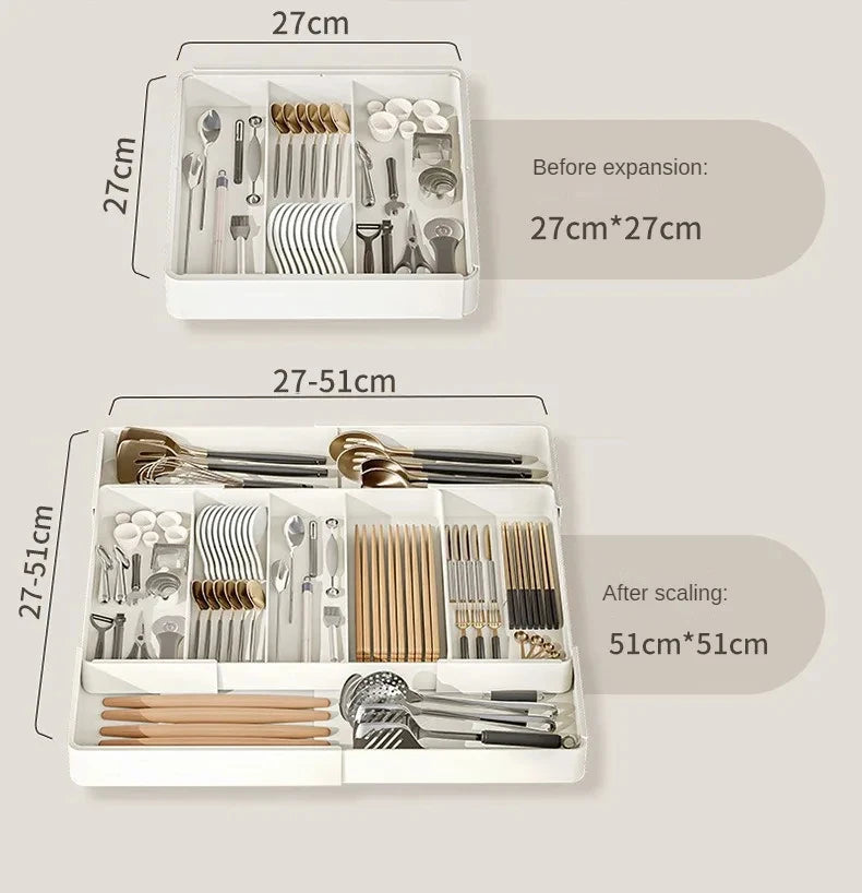 Expandable Kitchen Drawer Organizer