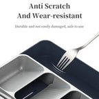 Expandable Drawer Cutlery Organizer with Knife Holder