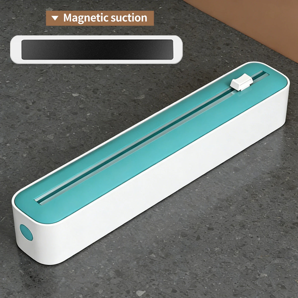 Wall-Mount Plastic Wrap Cutter