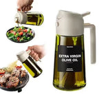 2-in-1 Glass Oil Sprayer & Dispenser