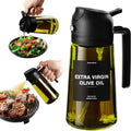 2-in-1 Glass Oil Sprayer & Dispenser