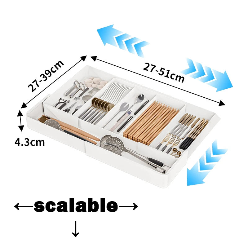 Expandable Kitchen Drawer Organizer