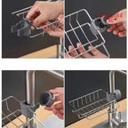 Stainless Steel Sink Organizer Rack