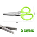 5-Blade Herb & Kitchen Scissors