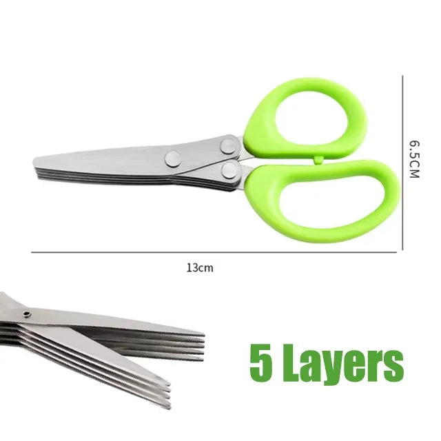 5-Blade Herb & Kitchen Scissors