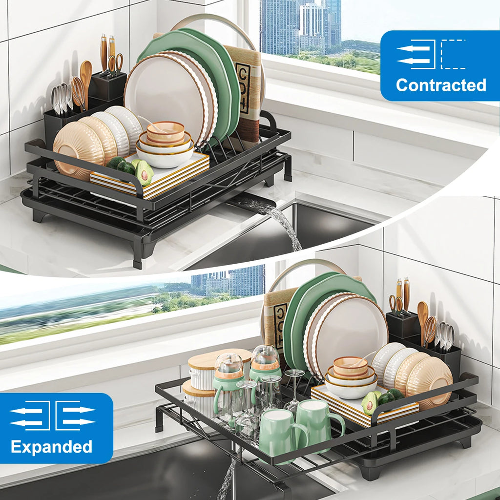 Expandable Dish Drying Rack