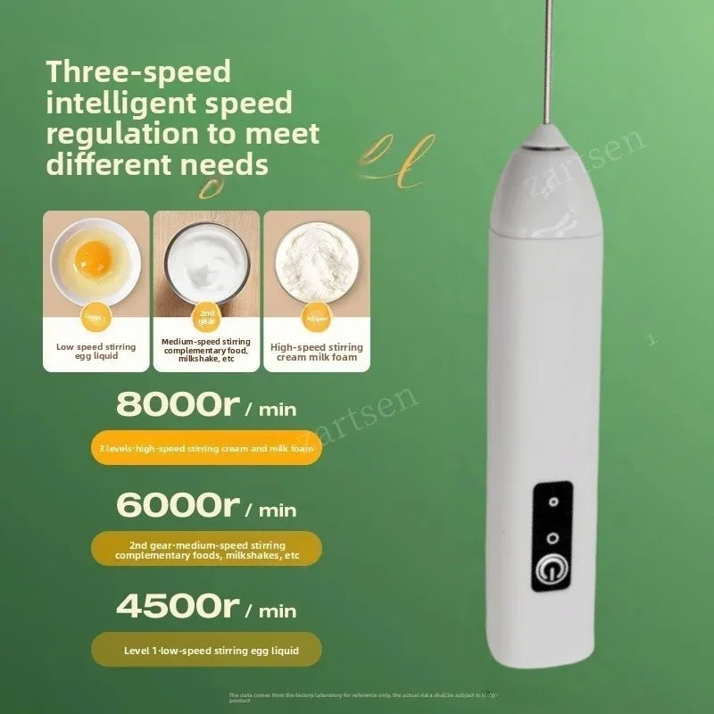 Cordless Type-C Milk Frother