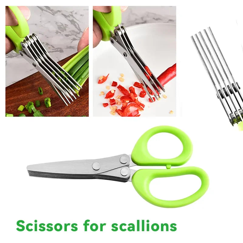 5-Blade Herb & Kitchen Scissors
