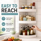 2-Tier Corner Spice Rack