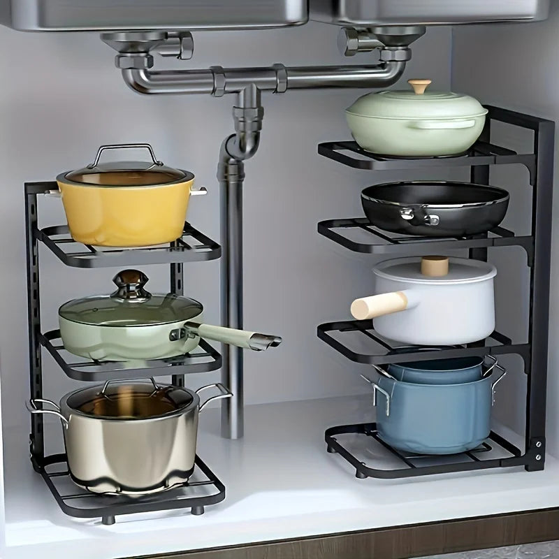 Adjustable Pot & Pan Organizer