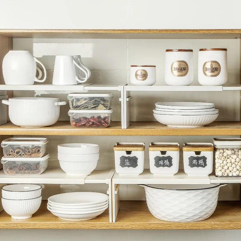 Expandable Cabinet Storage Shelf