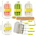 2-in-1 Ice Cube Tray Water Bottle