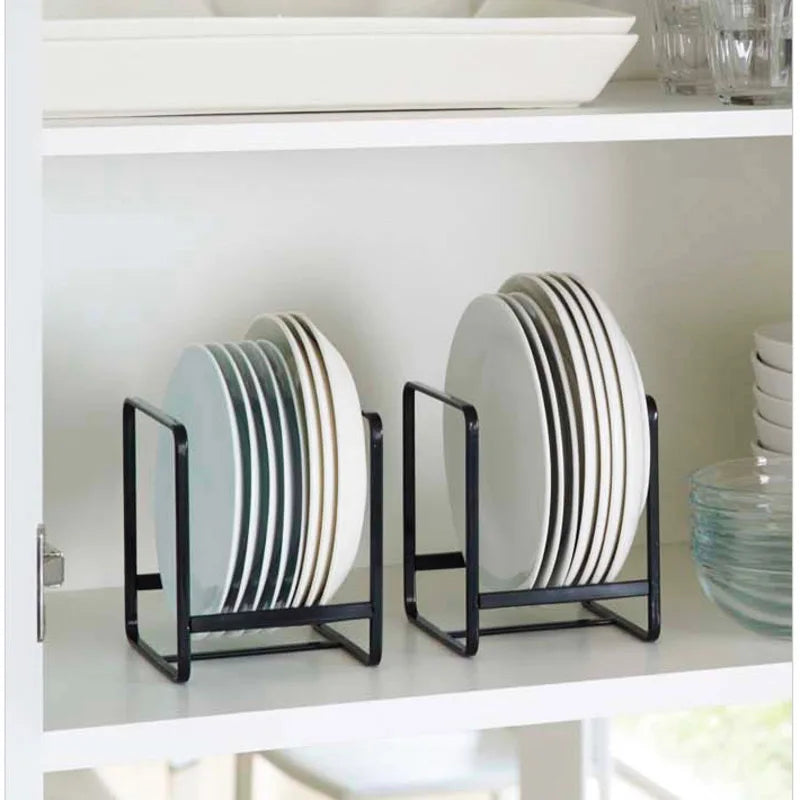 Kitchen Plate Storage Rack