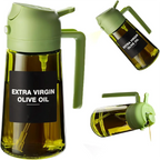 2-in-1 Glass Oil Sprayer & Dispenser