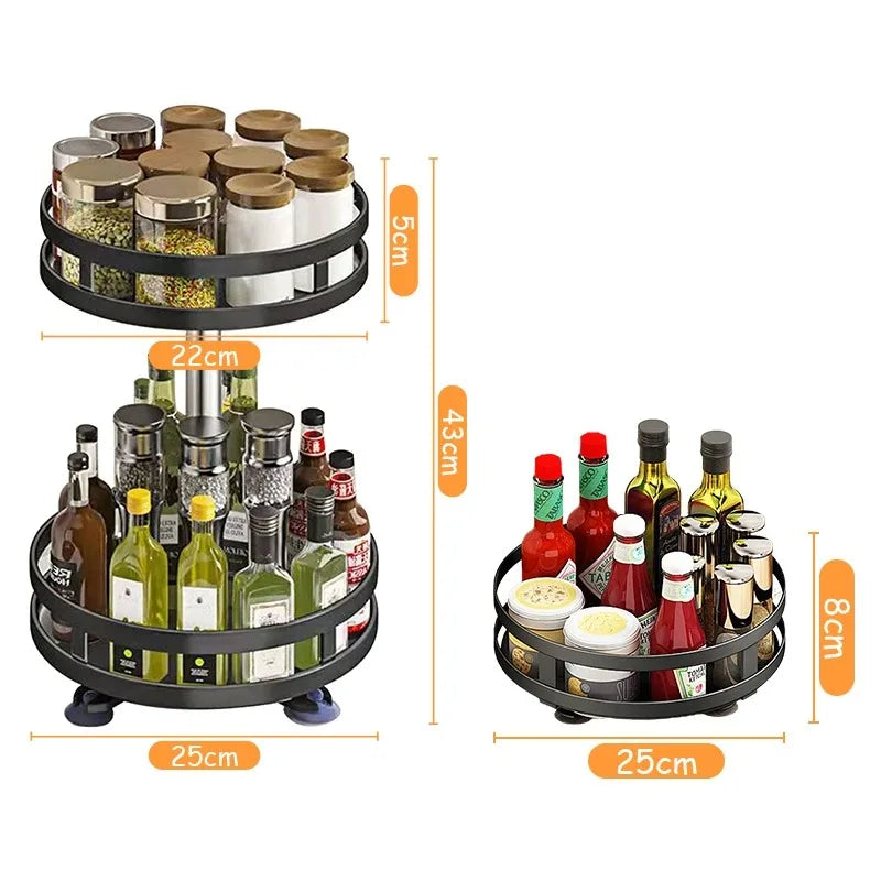 360° Rotating Spice Organizer
