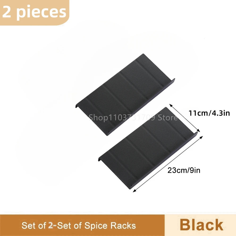 4-Tier Adjustable Spice Drawer Organizer