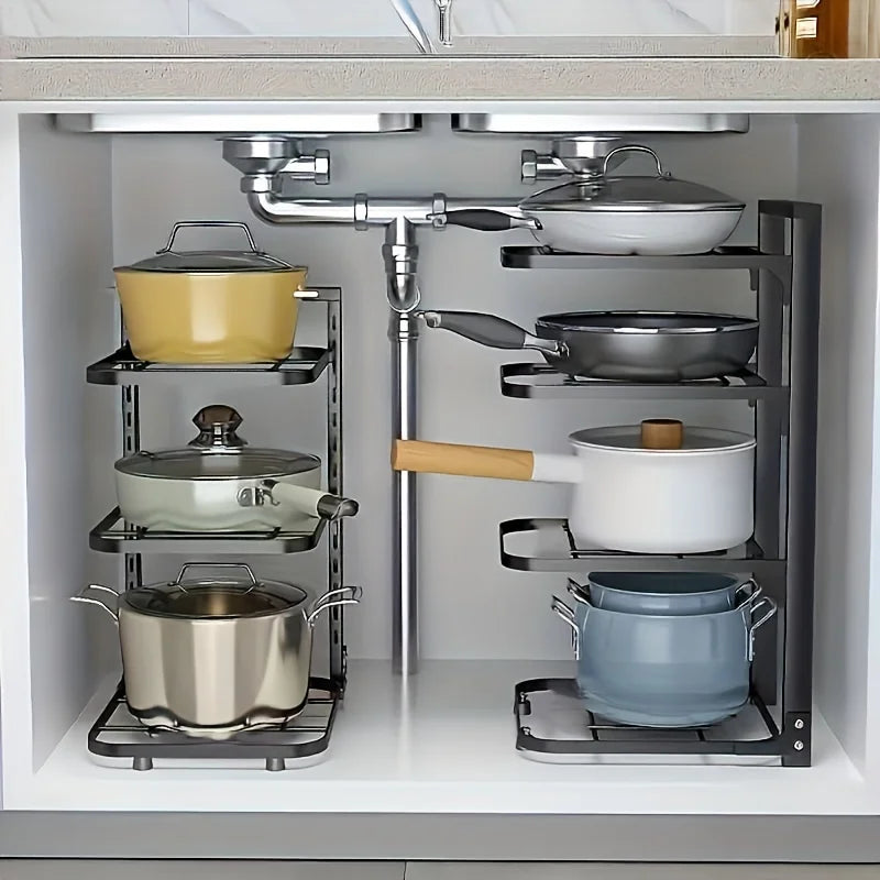 Adjustable Pot & Pan Organizer
