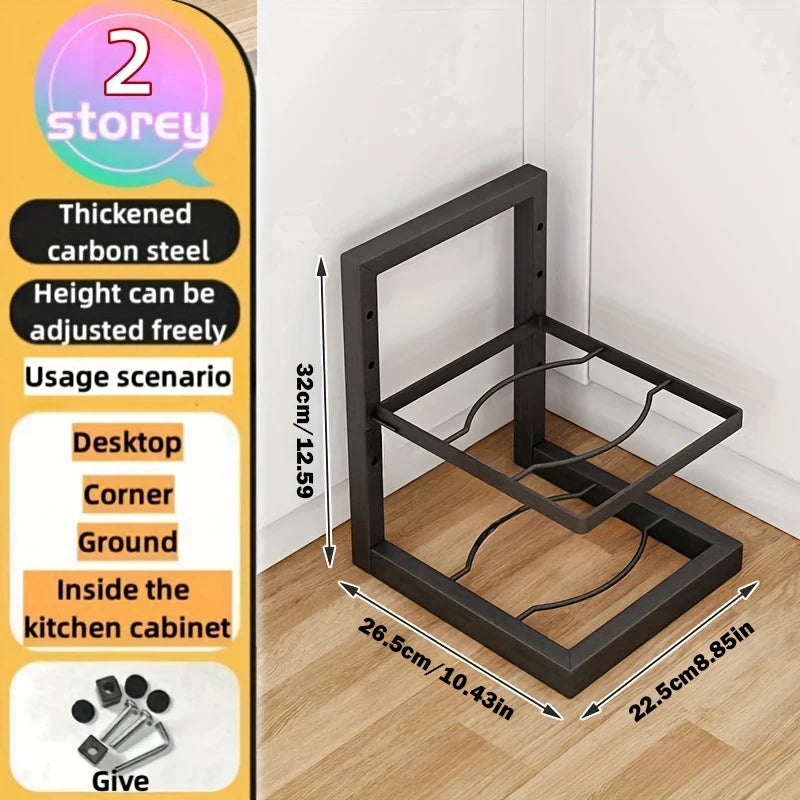 Adjustable Pot & Pan Organizer