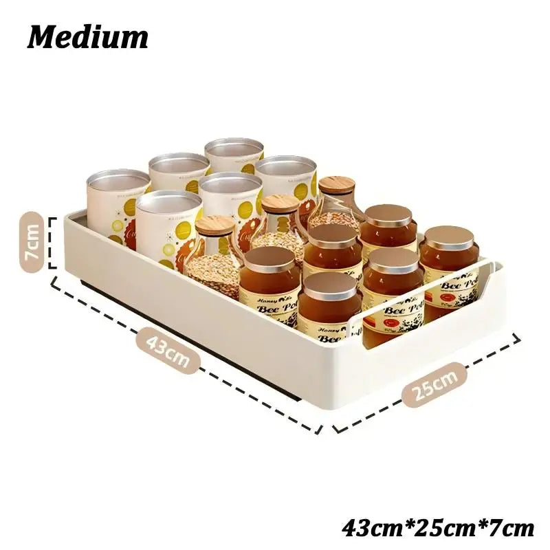 Pull-Out Cabinet Storage Drawer