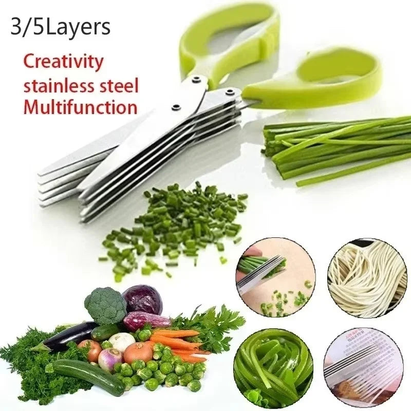 5-Blade Herb & Kitchen Scissors