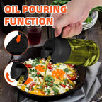 2-in-1 Glass Oil Sprayer & Dispenser