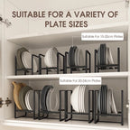 Kitchen Plate Storage Rack