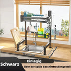 55cm Over-Sink Dish Drying Rack