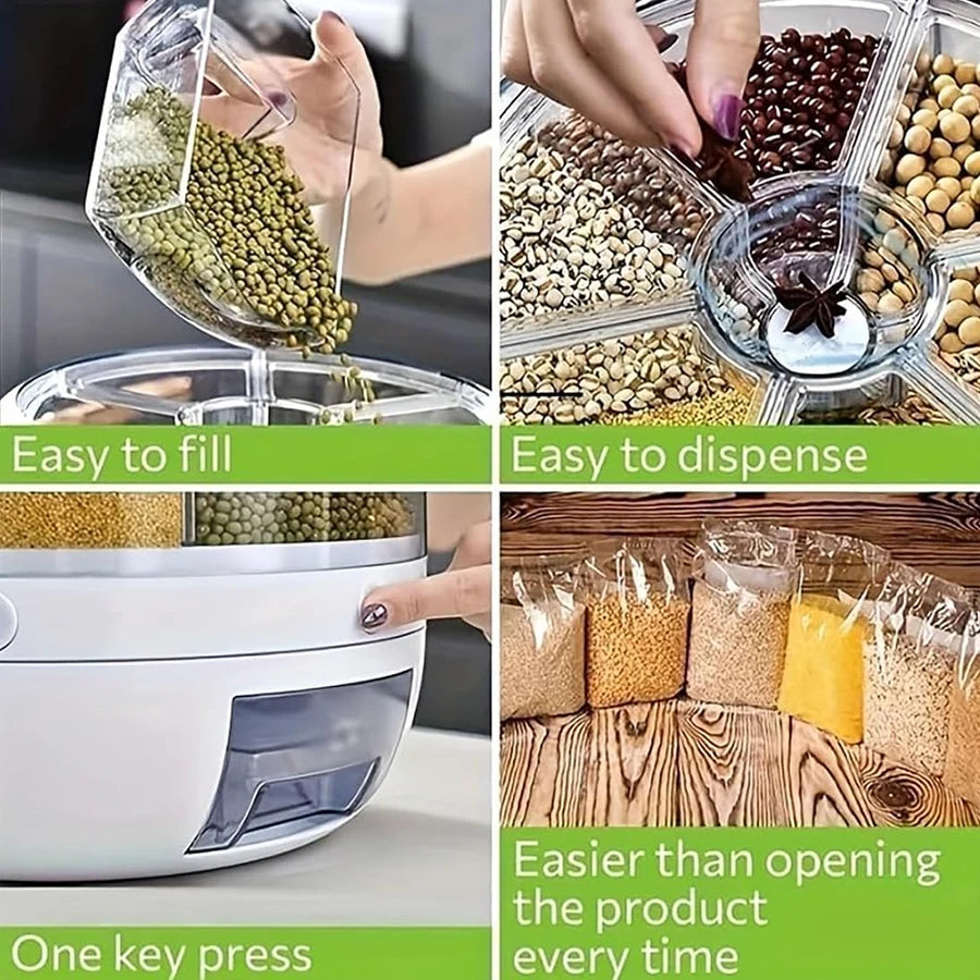 360° Rotating Food Dispenser