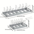 Expandable Pots & Pans Organizer