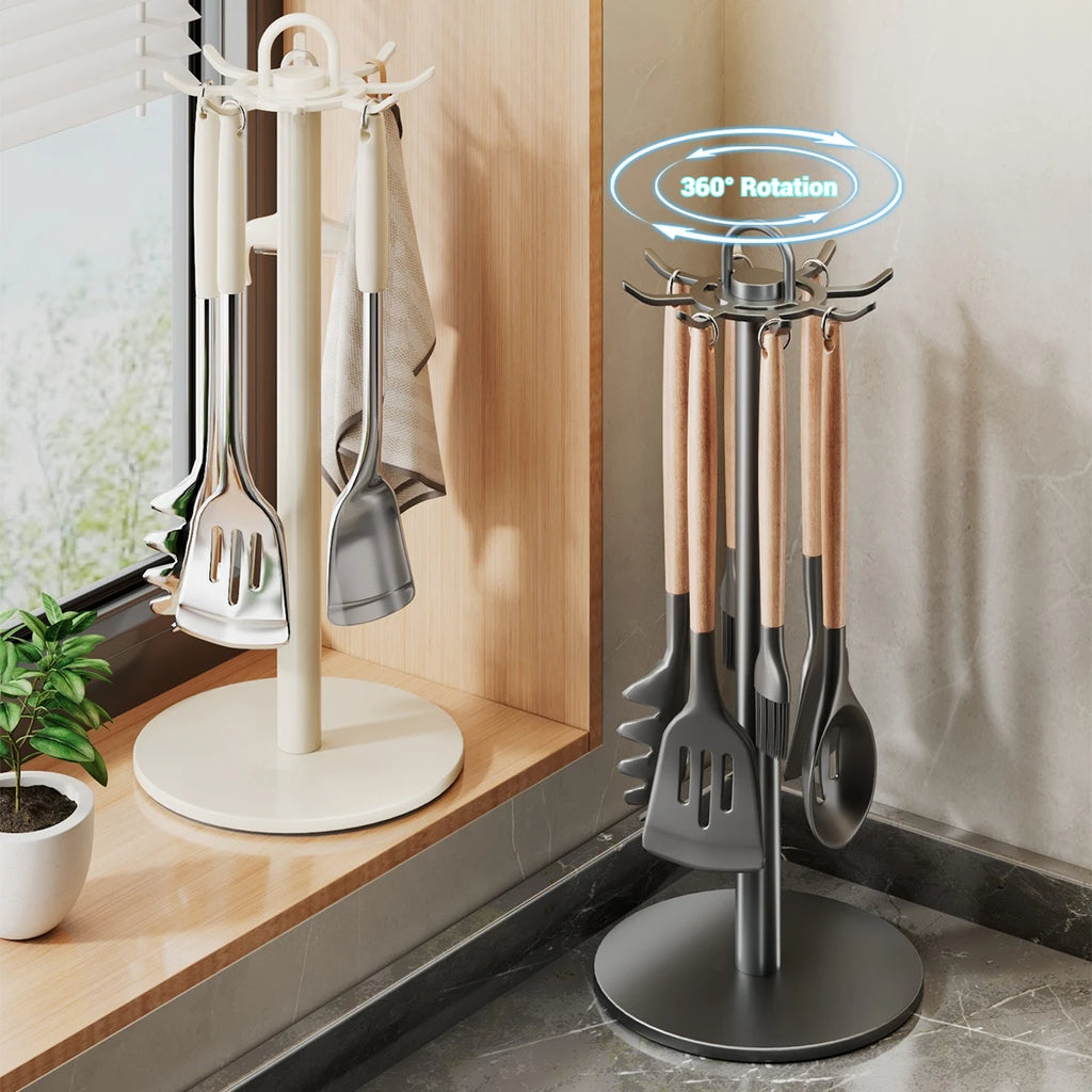 Rotating Kitchen Utensil Holder