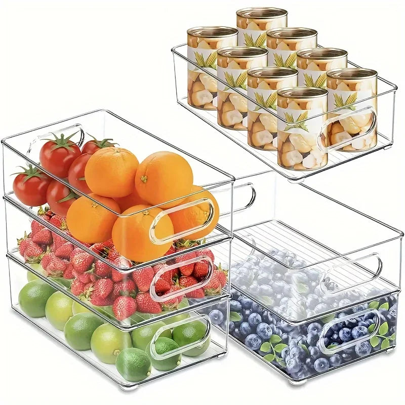 Clear Refrigerator Storage Box