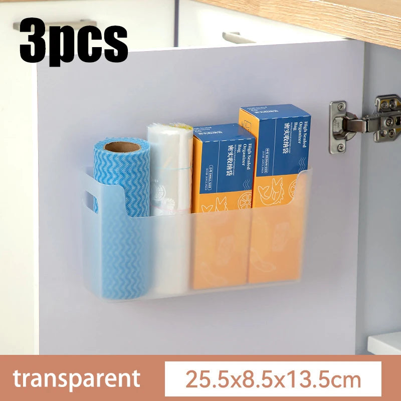 Adhesive Cabinet Door Organizer