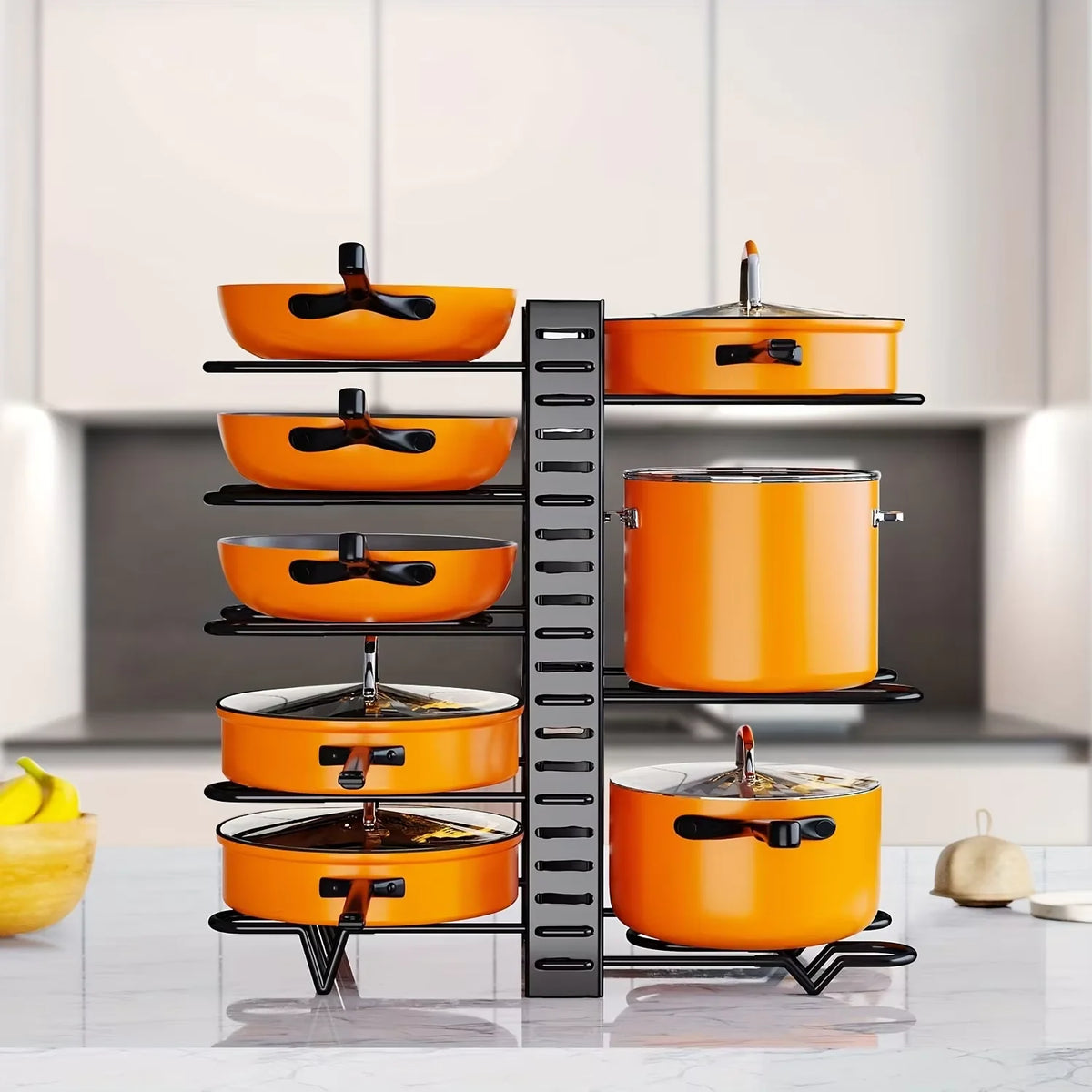8-Tier Cookware Storage Rack