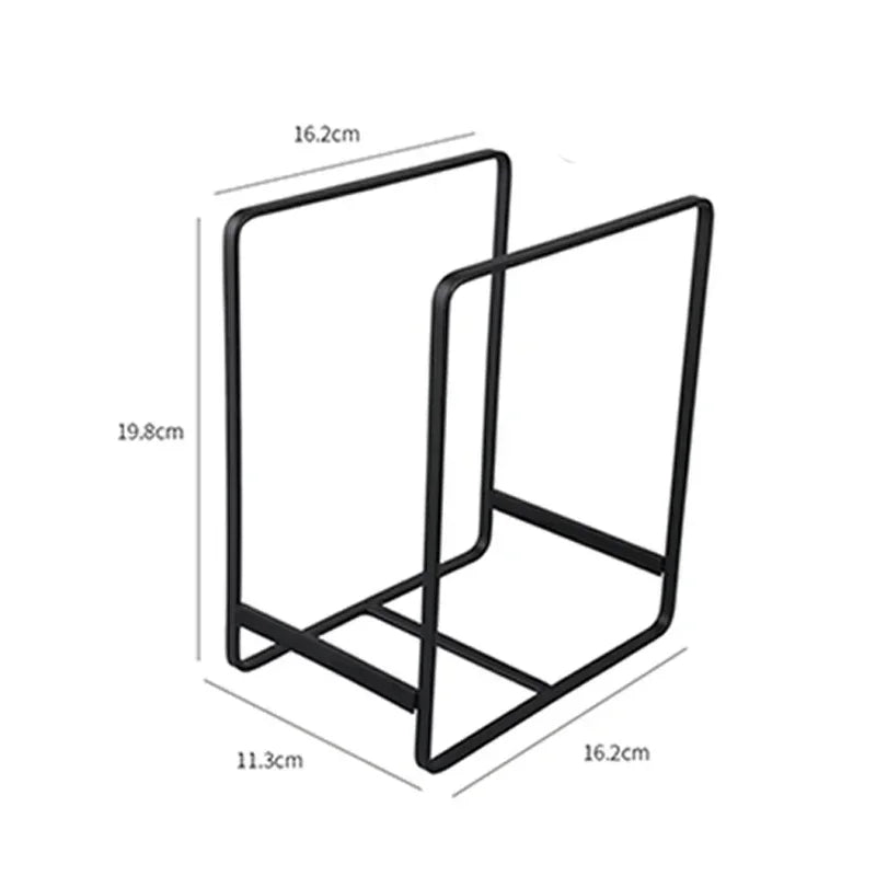 Kitchen Plate Storage Rack